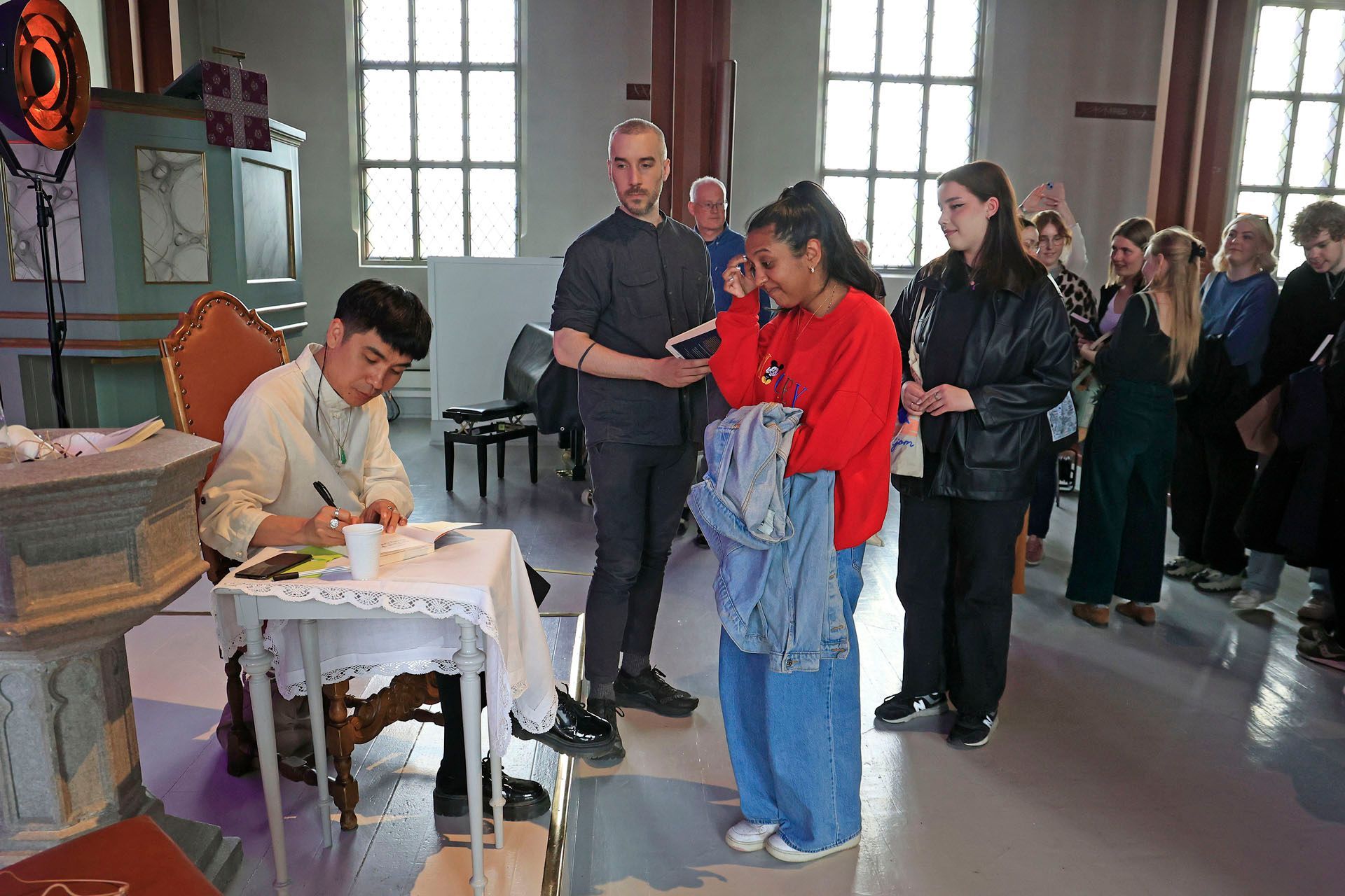 Ocean Vuong i Lillehammer kirke