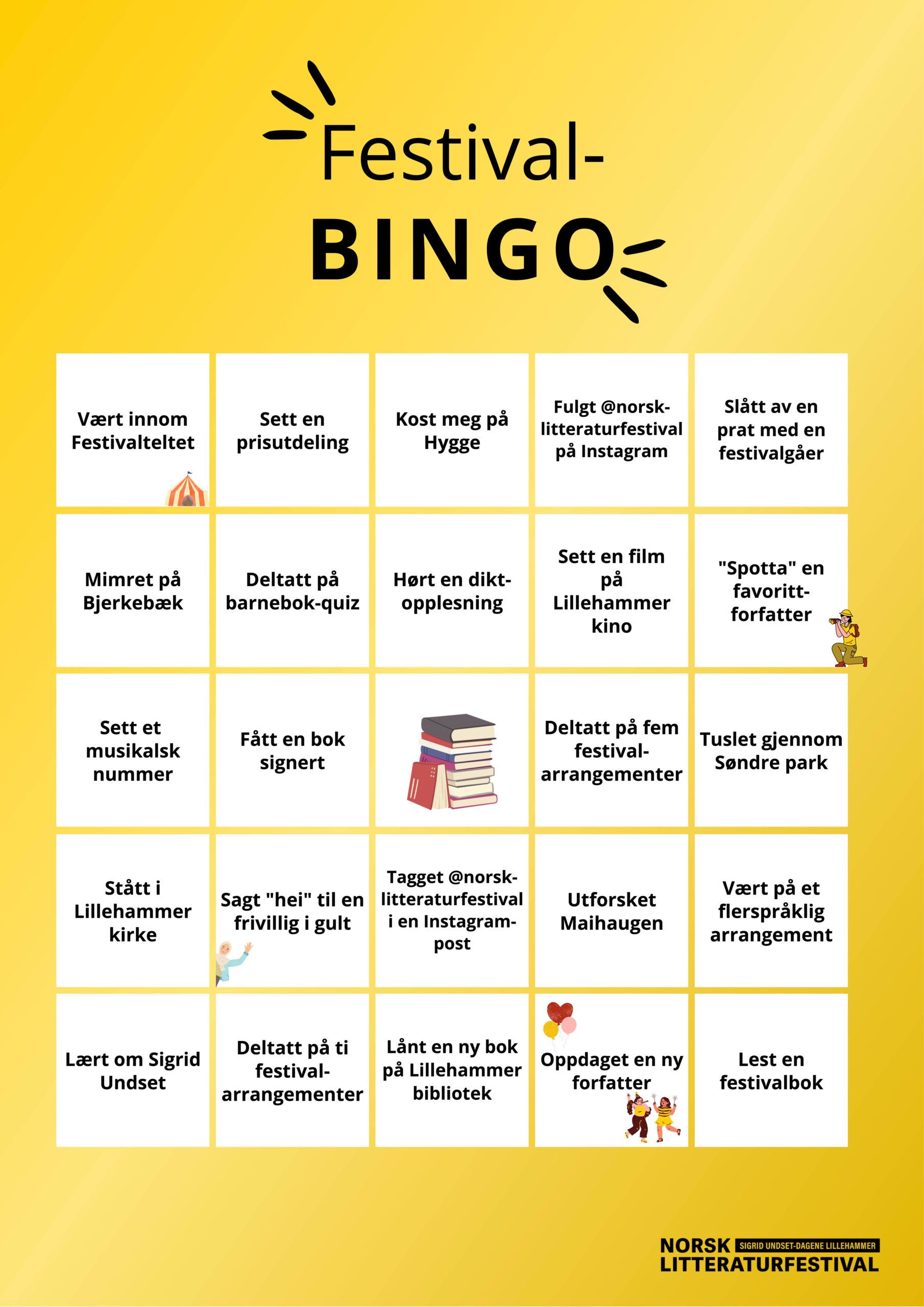 Festival-bingo 2023