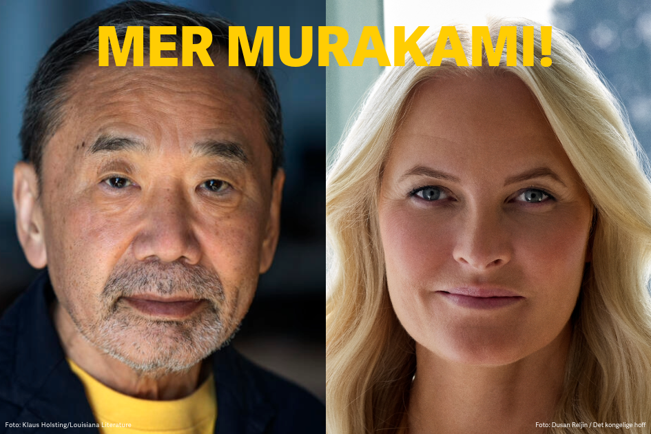 Møt Haruki Murakami i samtale med Kronprinsesse Mette-Marit